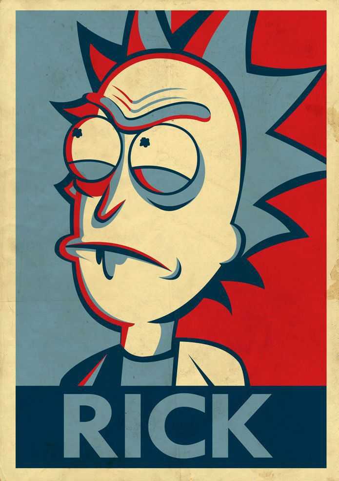 想要rick和morty的头像,越清晰的越好,这个系列?