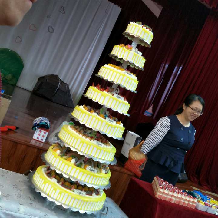 学校一小朋友过生日,场面着实震撼到我了