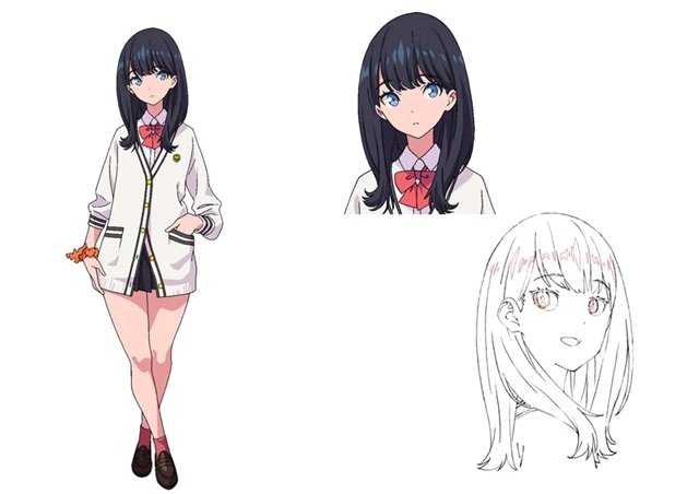 宝多六花人设图