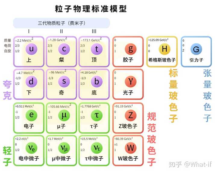 基本粒子分类