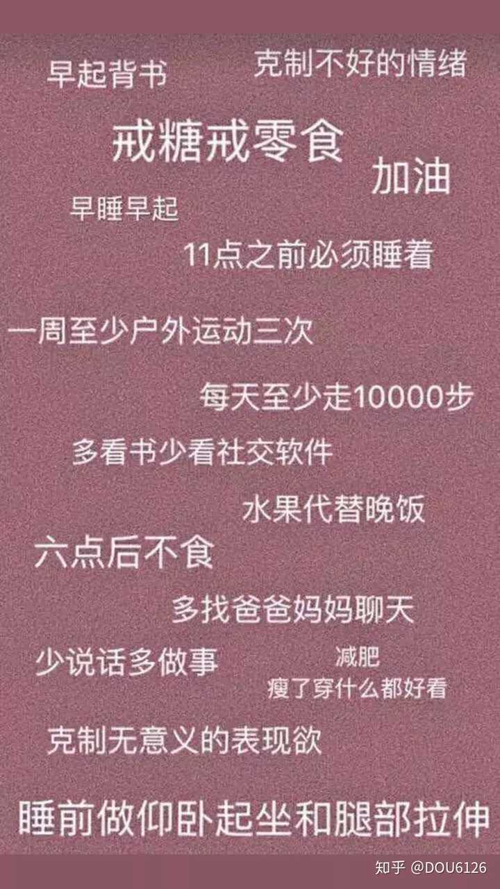 有哪些督促减肥的壁纸?