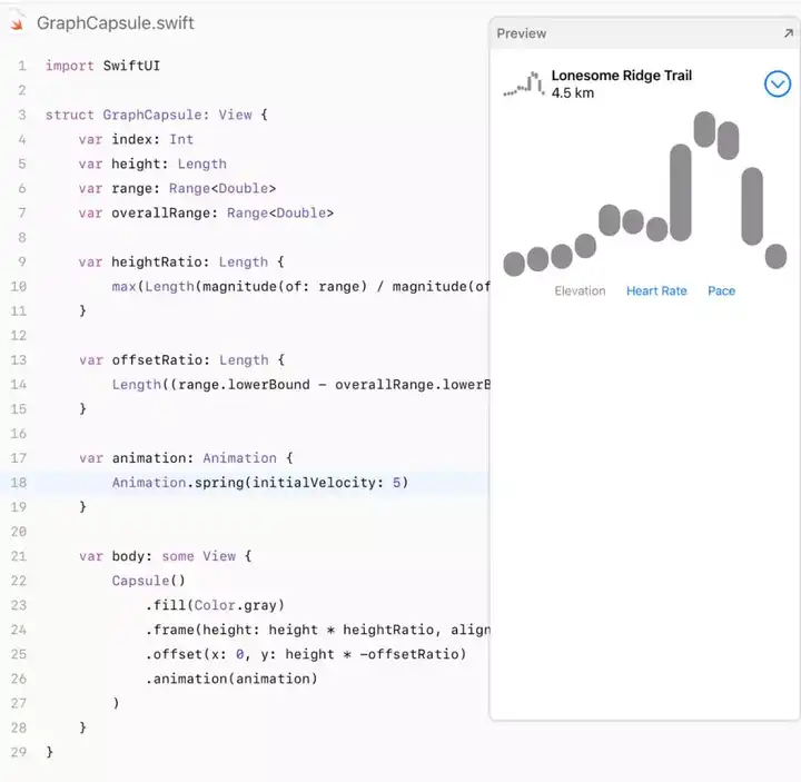 github 一个 repo 整理了在 wwdc 2019 发布的 swiftui 布局框架的