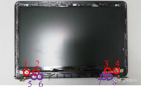 华硕fl5900u屏幕外塑料框怎么拆?