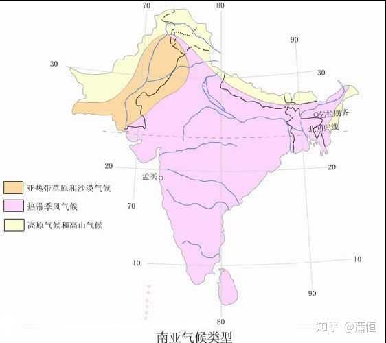 巴基斯坦经济发达地区基本上是热带沙漠和草原气候