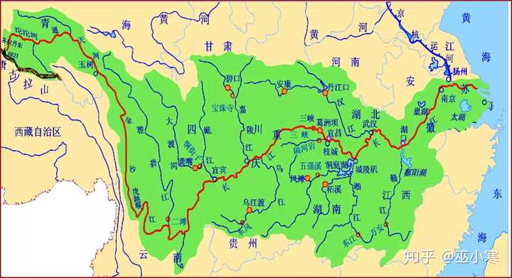 长江中游和下游为什么要以湖口为分界点?