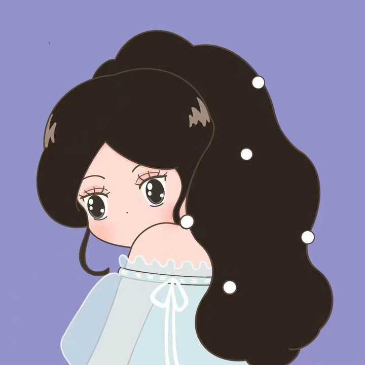 古风迪士尼公主 手绘插画头像无水印 cr陈四节jessie  洛丽塔服饰系列