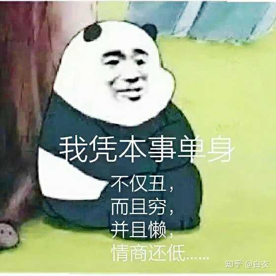 须知参差多态,乃是幸福本源 反正用了这个之后发的破熊猫表情包都