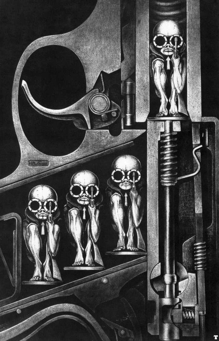 h·r·吉格尔(h.r giger)的作品对各个艺术领域有什么影响?