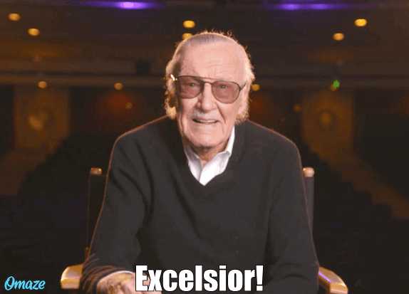 没看到斯坦·李的口头禅 精益求精(excelsior!