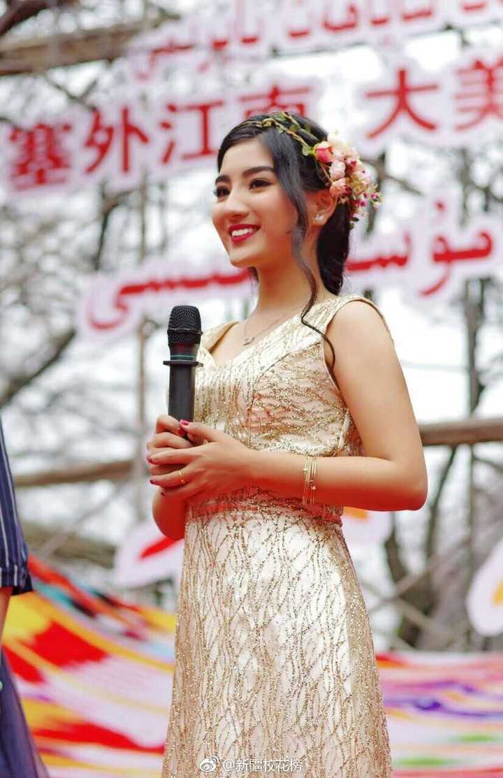 现实生活中的新疆少数民族姑娘是什么长相