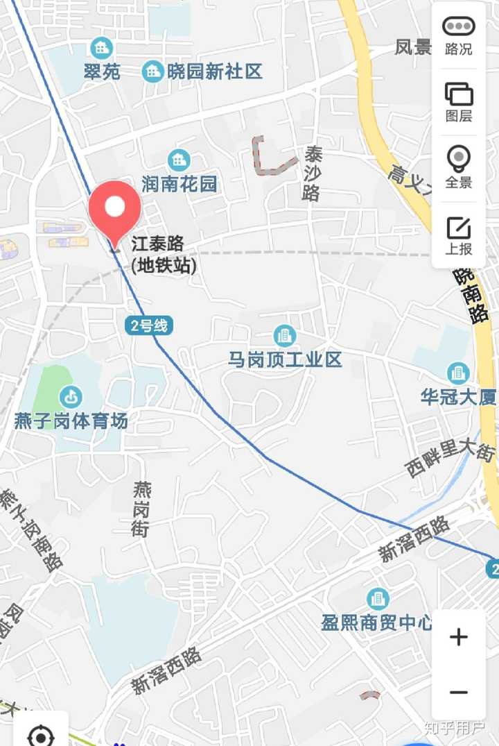 江南大道在江泰路地铁站断头