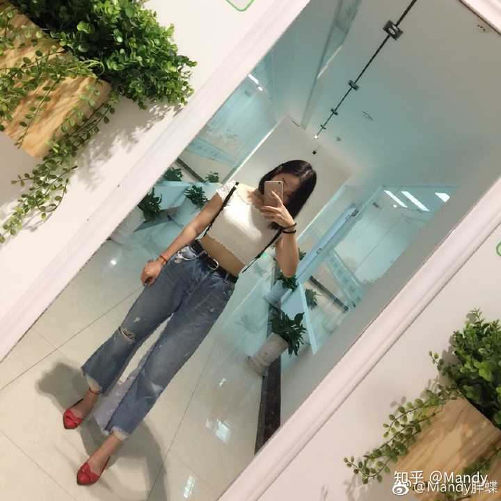 165cm110斤大腿略胖的女生应该怎么穿搭?