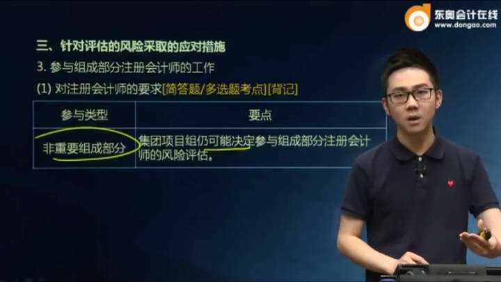 想推荐金鑫松老师的审计网课…金老师是真的好看啊… 有时候看累了