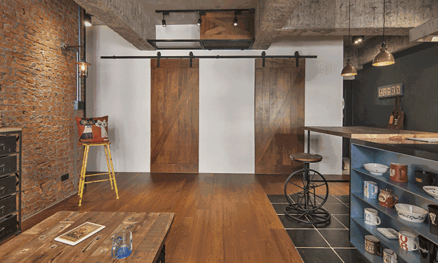 谷仓门做厨房门有哪些弊端?