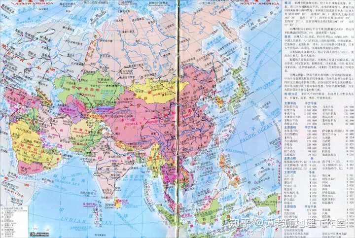 亚洲政区图