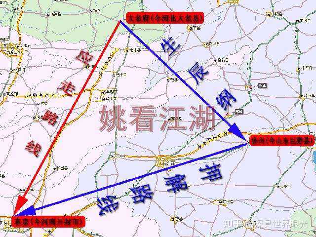 深具世界眼光 的想法: 刚搜索"水浒传地图"发现,可以以北宋的