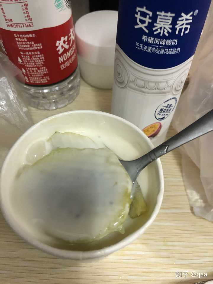 猕猴桃配安慕希,绝配