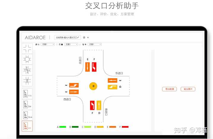 绘制交叉口交通量流量流向图的网站?