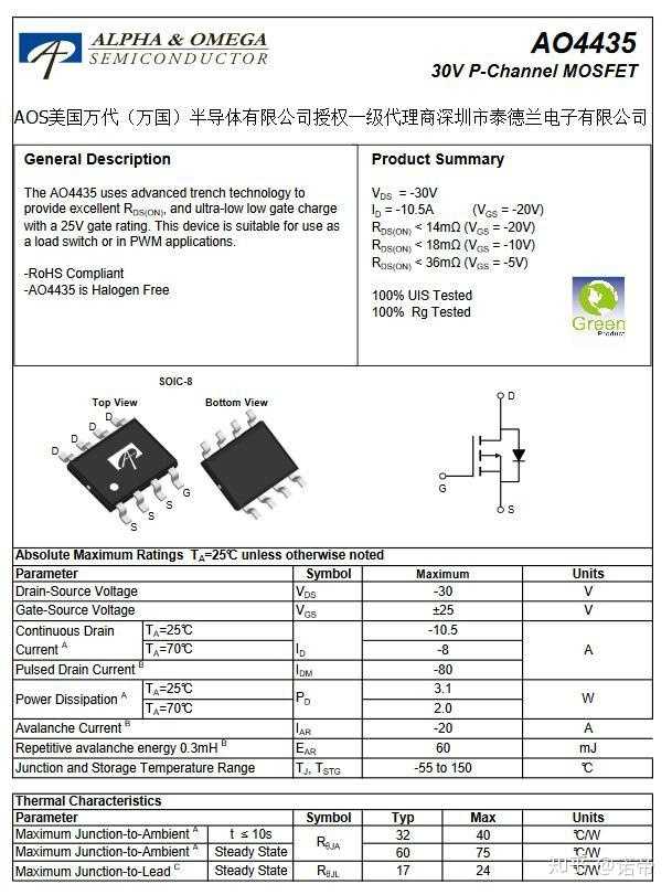 怎样理解场效应管参数 怎么解读mos管参数呢?