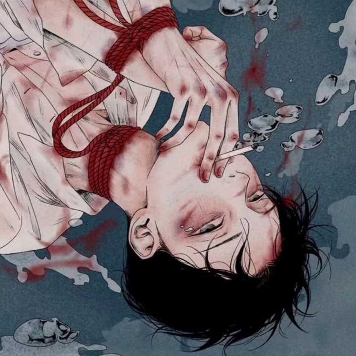 我的图片,还是挺压抑的.