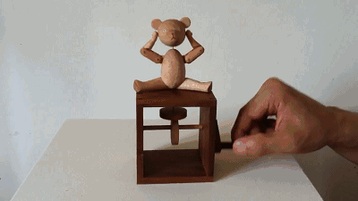 他的名字叫 原田和明(kazuaki harada),他是日本唯一一位,以机械人偶