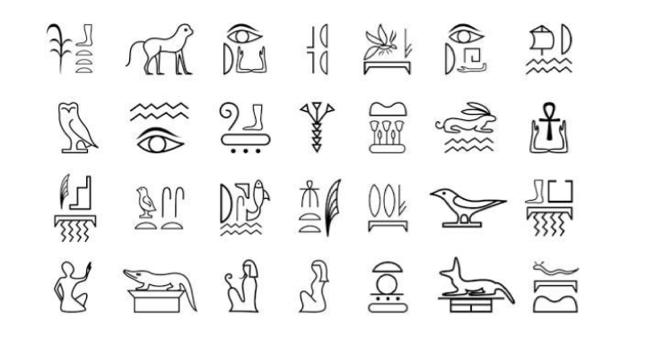 古埃及象形文字是典型的表意文字