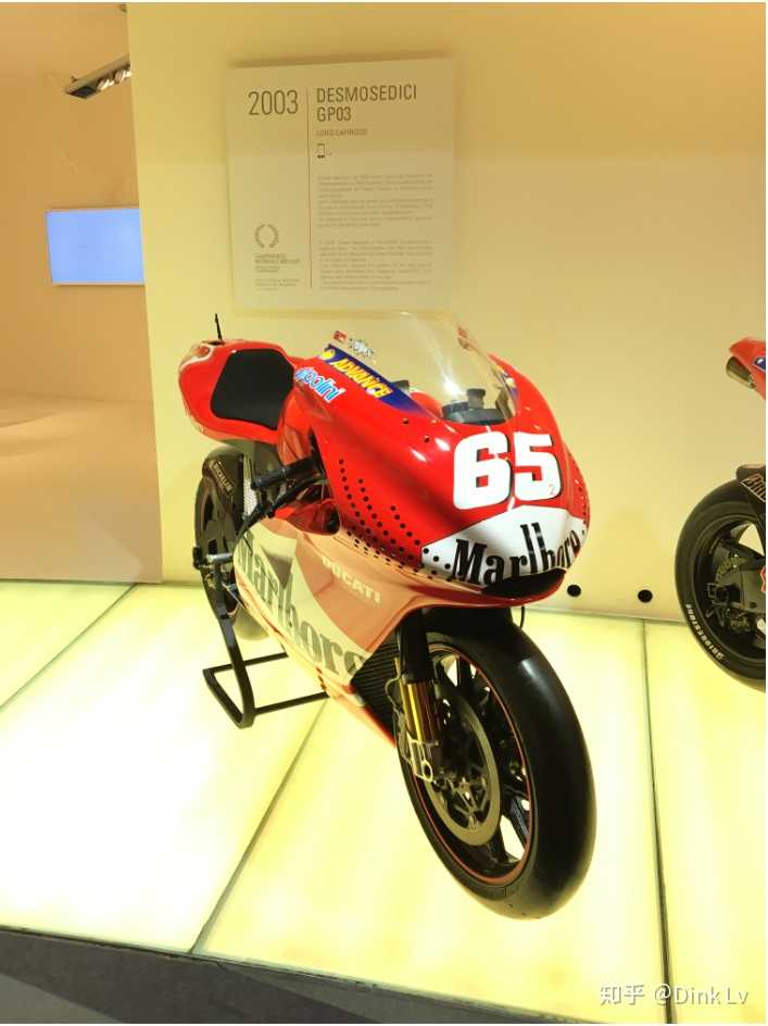 2003 ducati desmosedici gp3 loris capirossi 答主摄于museo