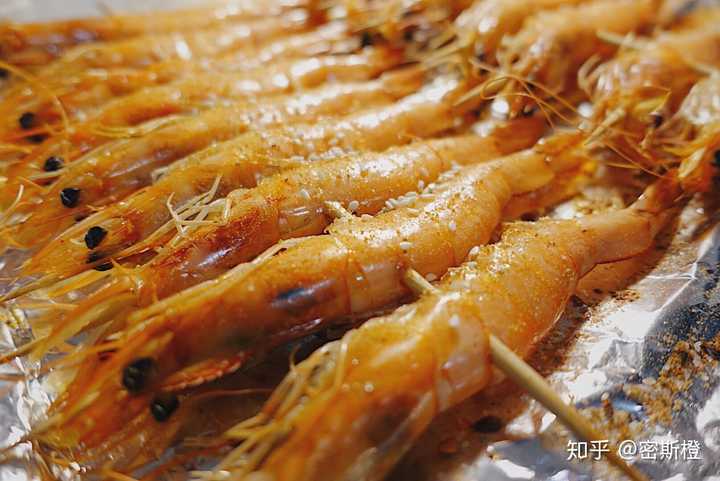 烤箱烤对虾