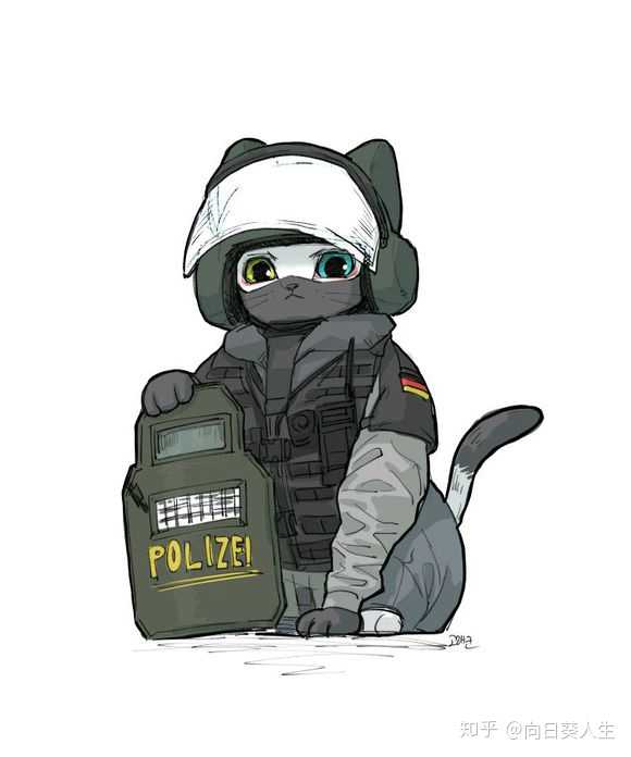 最后,放一些反映猫咪在陆军特种部队服役的影视作品,毕竟这种black