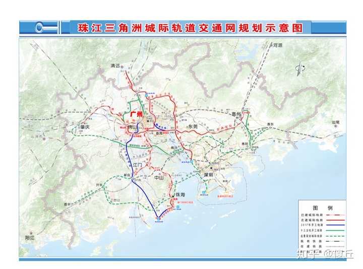 广东珠三角城际已有哪些线路?
