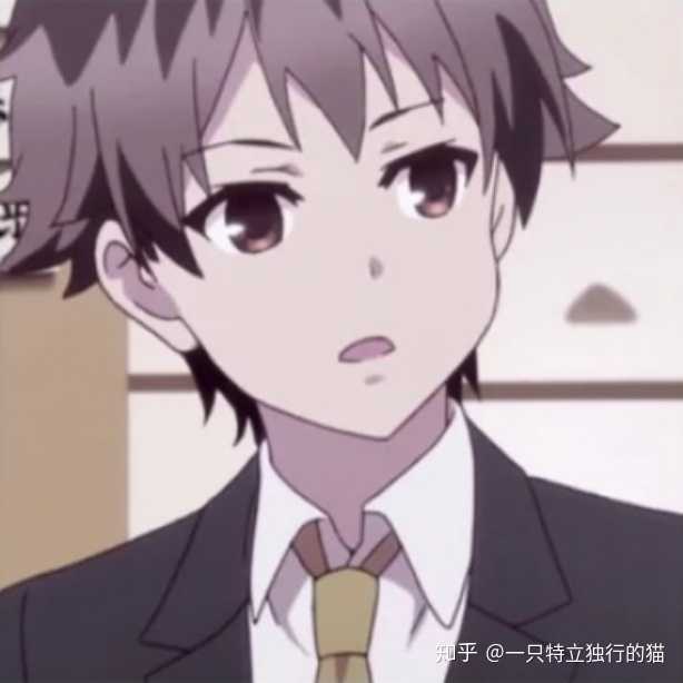有没有那种男生穿西装的情侣头像?
