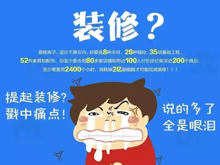 关于家里的装修你有什么苦恼?