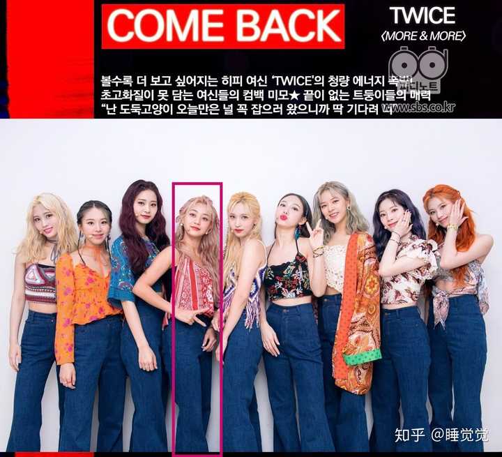 新入坑twice,求如何分清人?