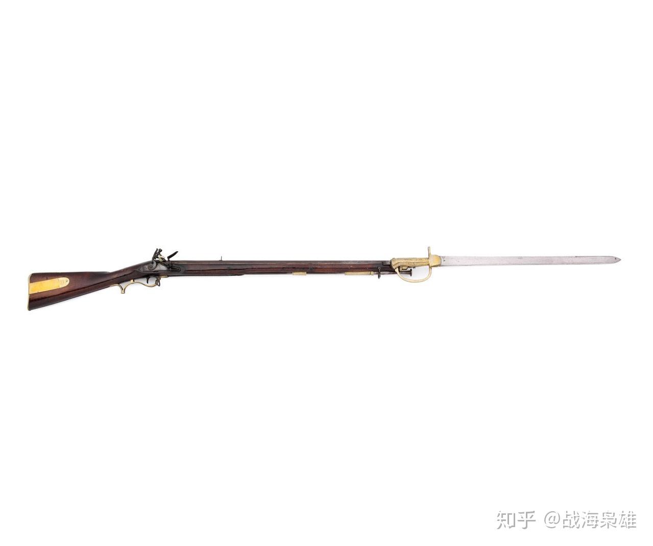 18世纪线列阵时期的燧发枪的刺刀可以做成这样吗?