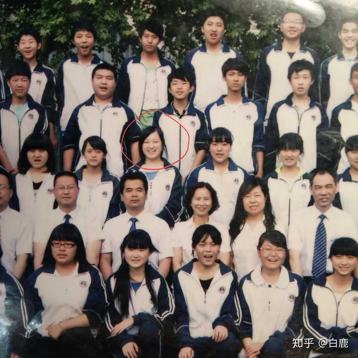 本图为初中毕业照