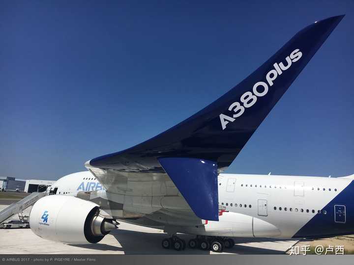 为了争取新订单,空客推出的a380改型plus分叉式翼尖小翼,但是并没有
