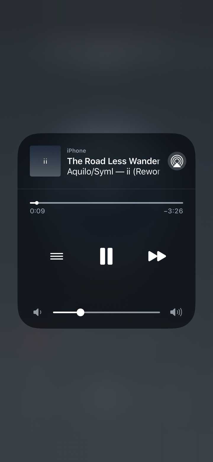 为什么我的苹果手机浮窗只能显示apple music 而不能显示其他的音乐