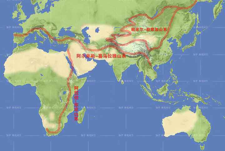 世界级山系与沙漠的分布,造成了中国地理上的独立,封闭与隔绝