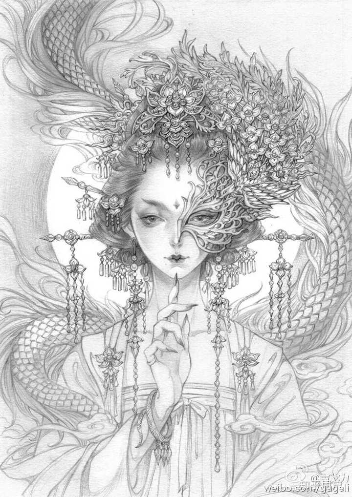 有哪些画风令你惊艳的插图绘师?