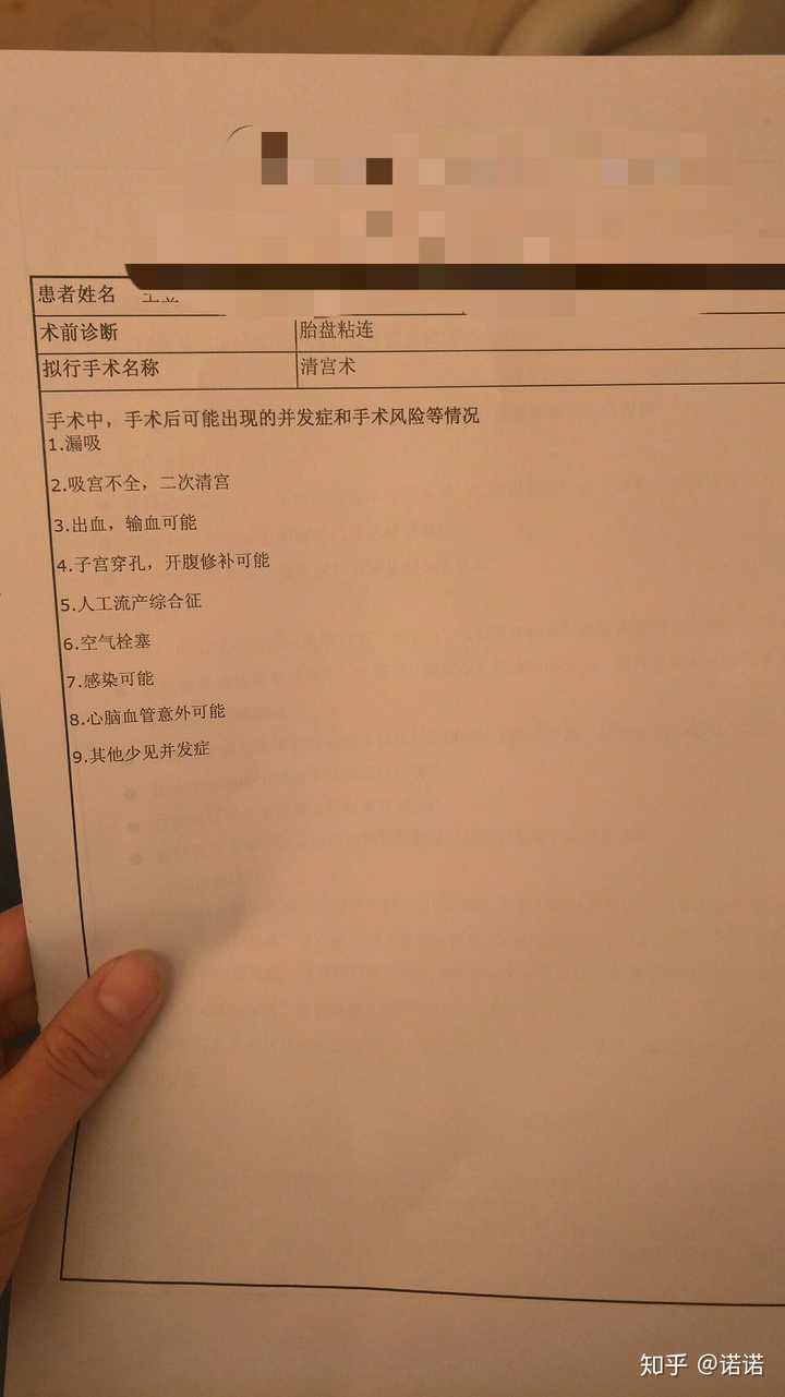 生完之后,医院说要做清宫术