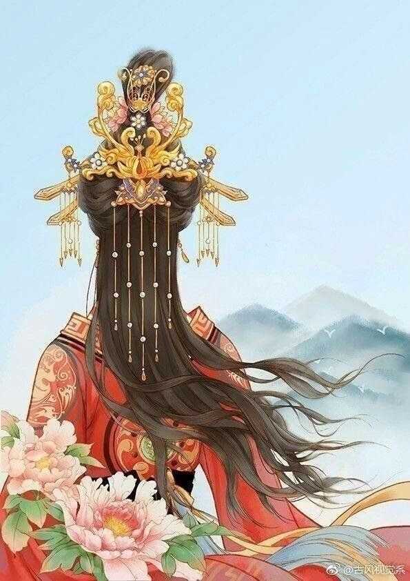 有没有唯美的古风女子背影壁纸或头像?