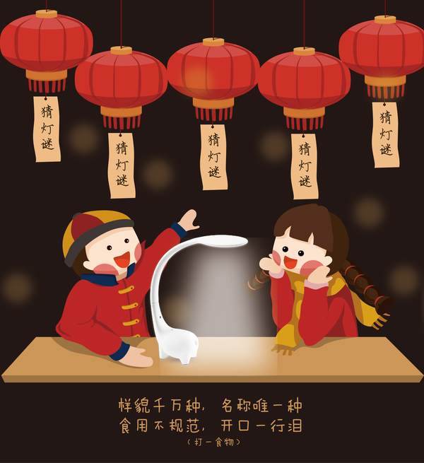 元宵节,有哪些有趣的灯谜?