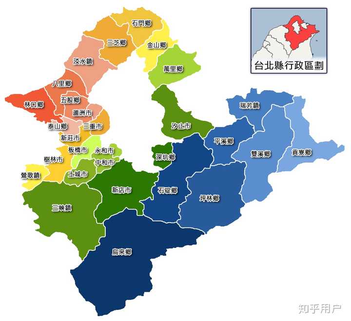2010年前台湾地区仅有两个"直辖市":台北市,高雄市.