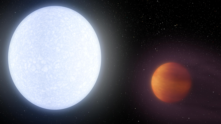 2017年发现的系外行星kelt-9b表面温度可达4000度,比很多恒星(m系和