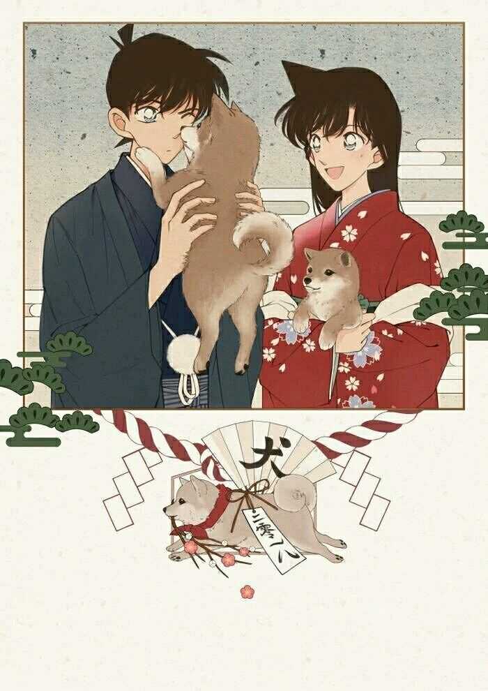 新兰cp这张图太好看了吧哈哈哈