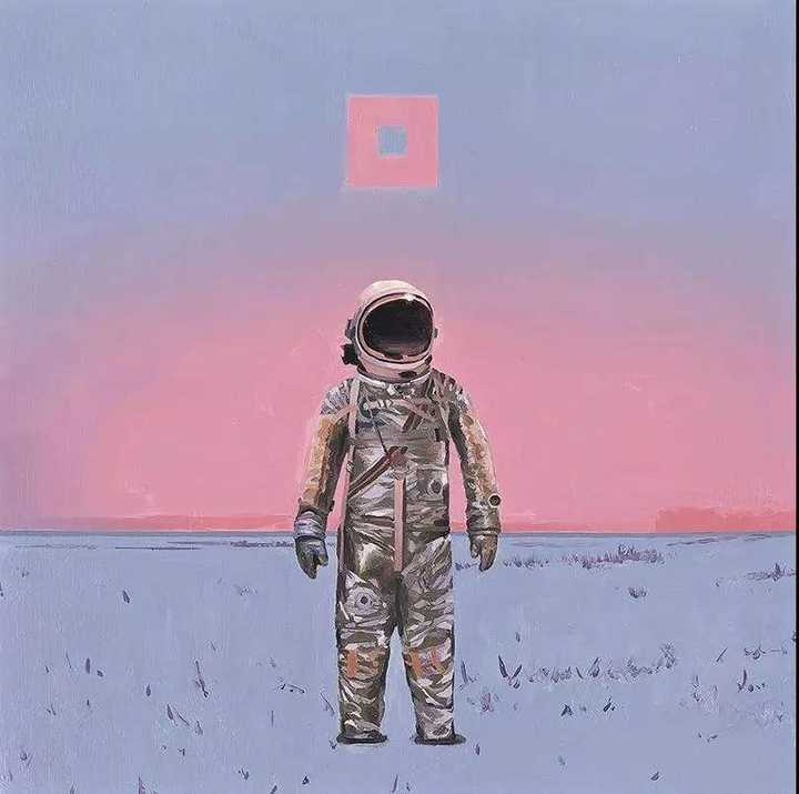 有没有类似风格的太空图或者宇航员图,头像,壁纸都可以!