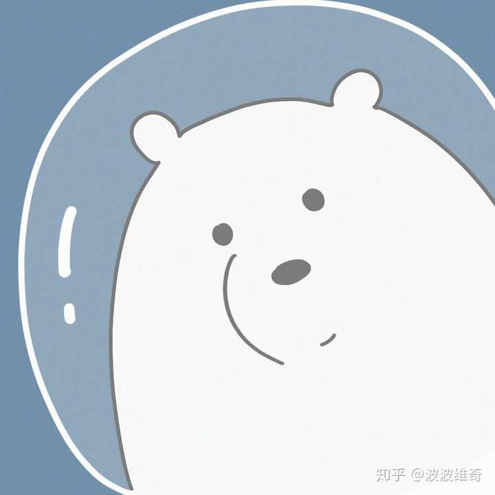 一只白熊和一只棕熊情侣的表情包,在收集,求图?