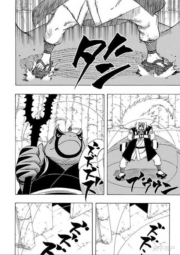 纵观整个《火影忍者》漫画,自来也的战斗实力处于什么