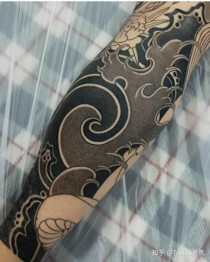 这个日式老传统纹身毁皮么?