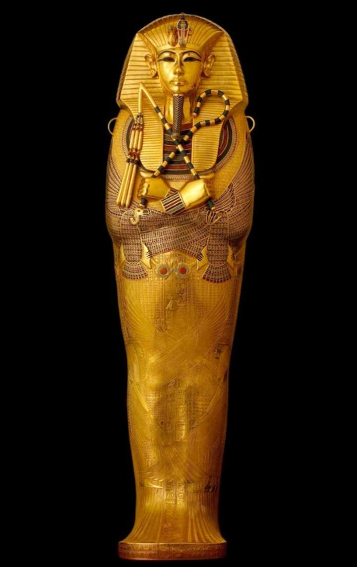 埃及法老图坦卡蒙的金棺
